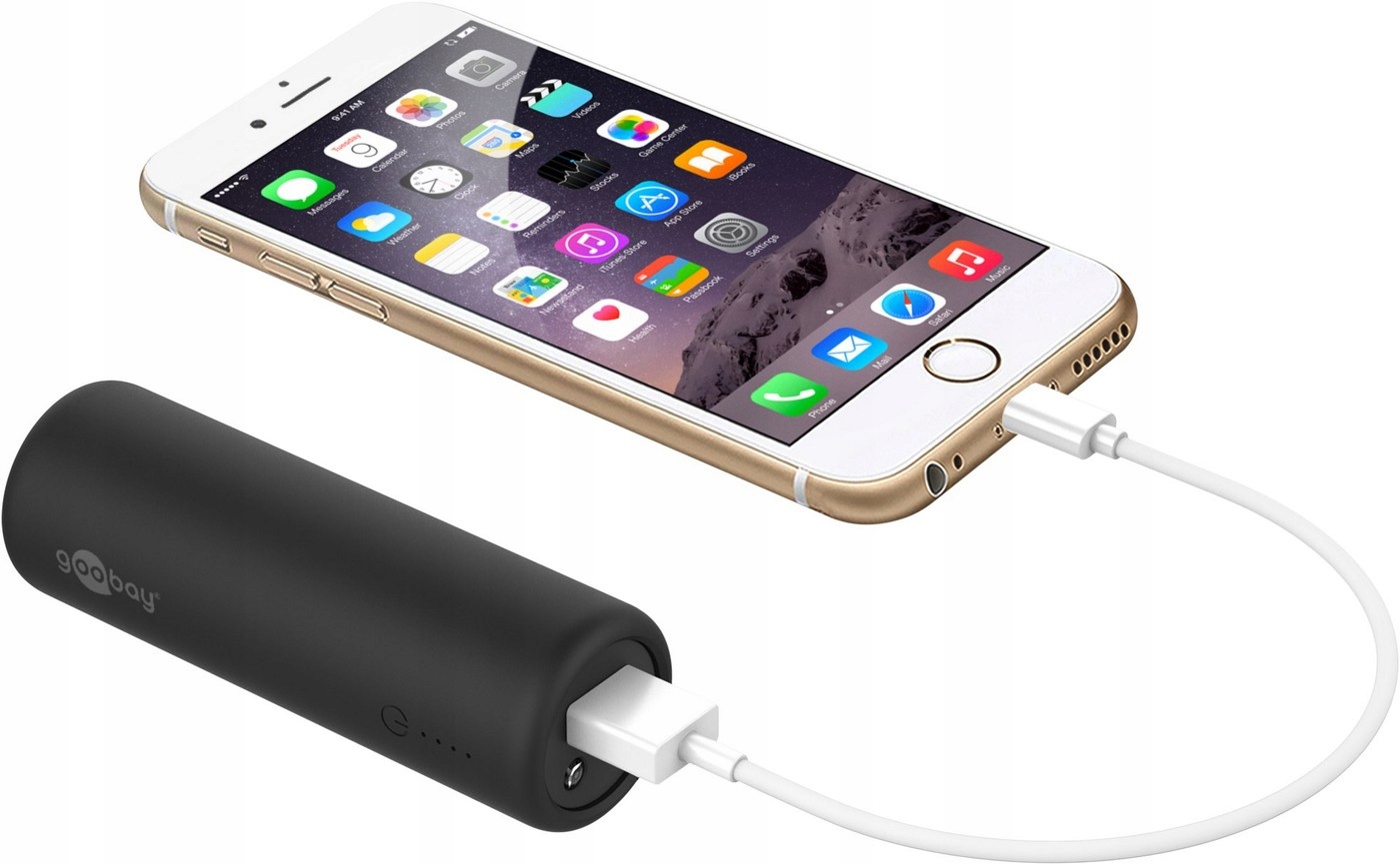 Powerbanka Goobay 5000 mAh čierna